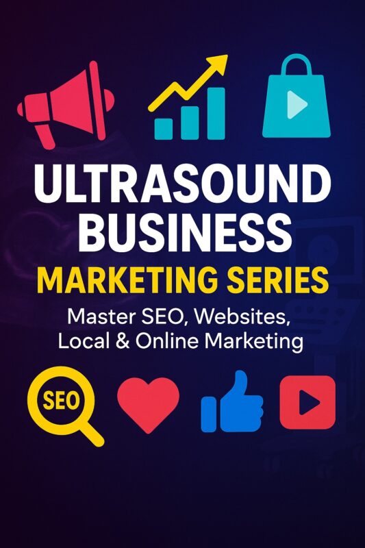 Kickstart your studio’s growth with our Ultrasound Business Marketing Series covering SEO, website tips, local marketing, and more to boost your ultrasound business.